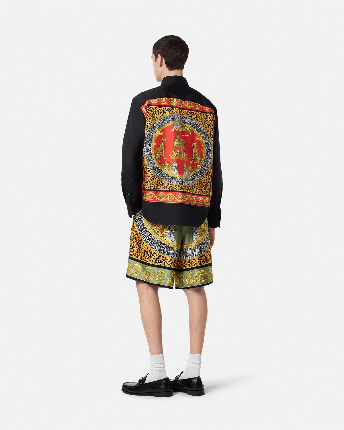 Wild Cats Silk Shorts - 2