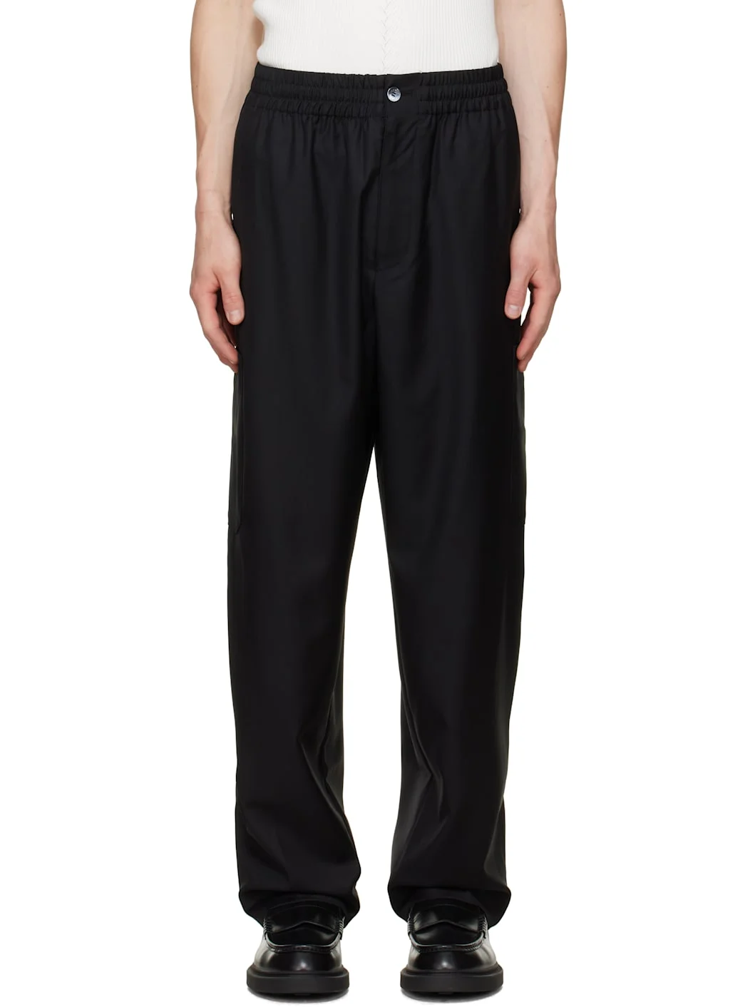 Black Kenzo Paris Cargo Jog Trousers - 1
