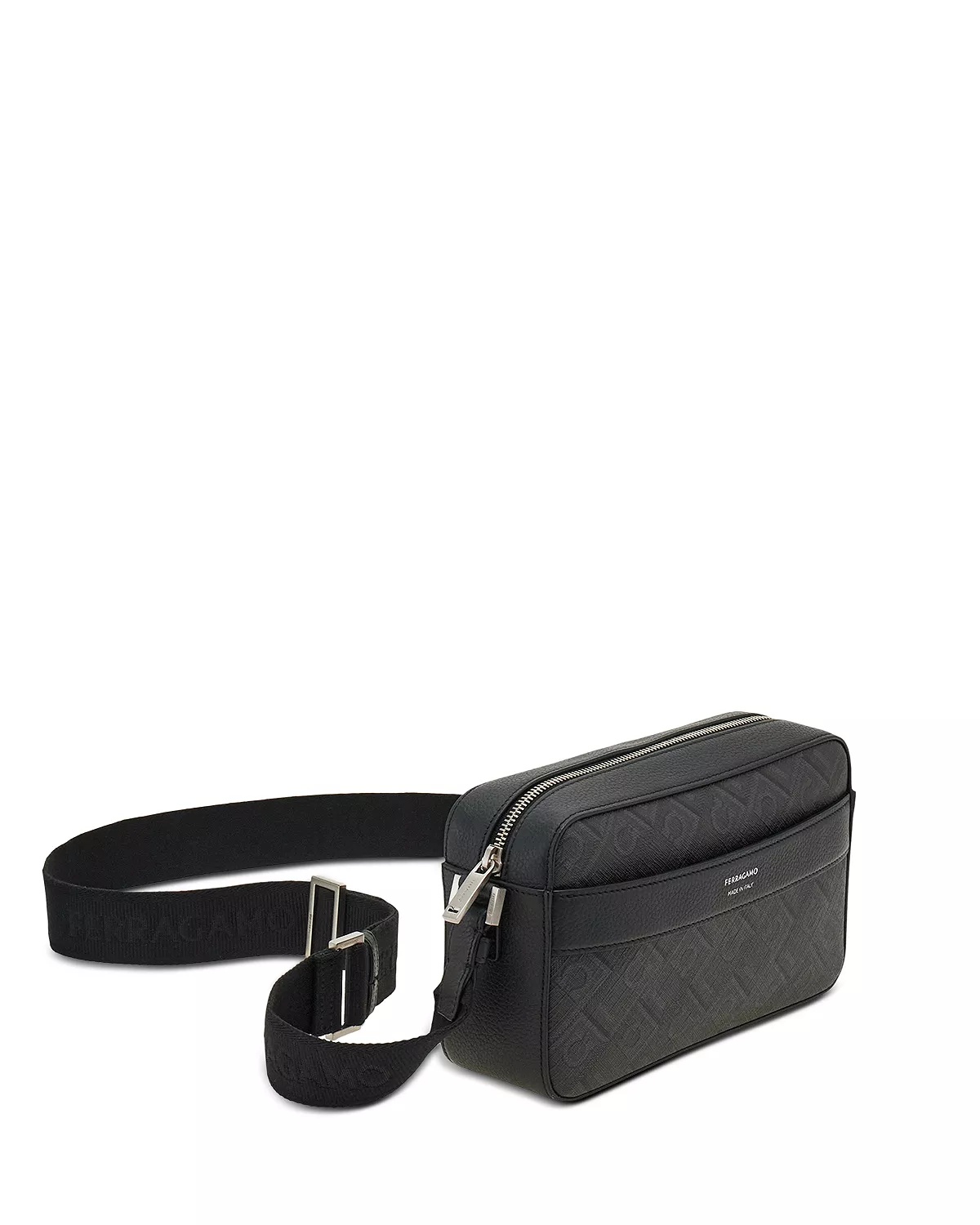 Monogram Canvas & Leather Crossbody Bag - 3