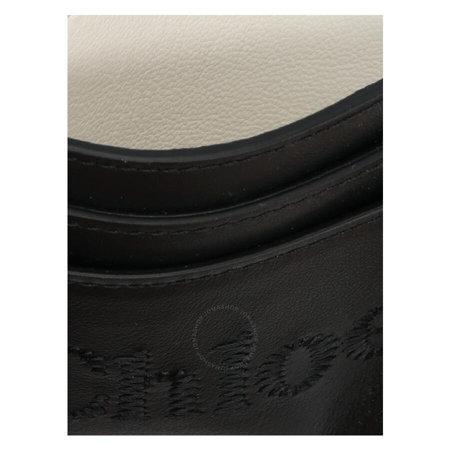 Chloe Embroidered Logo Sense Card Holder In Soft Leather - 3
