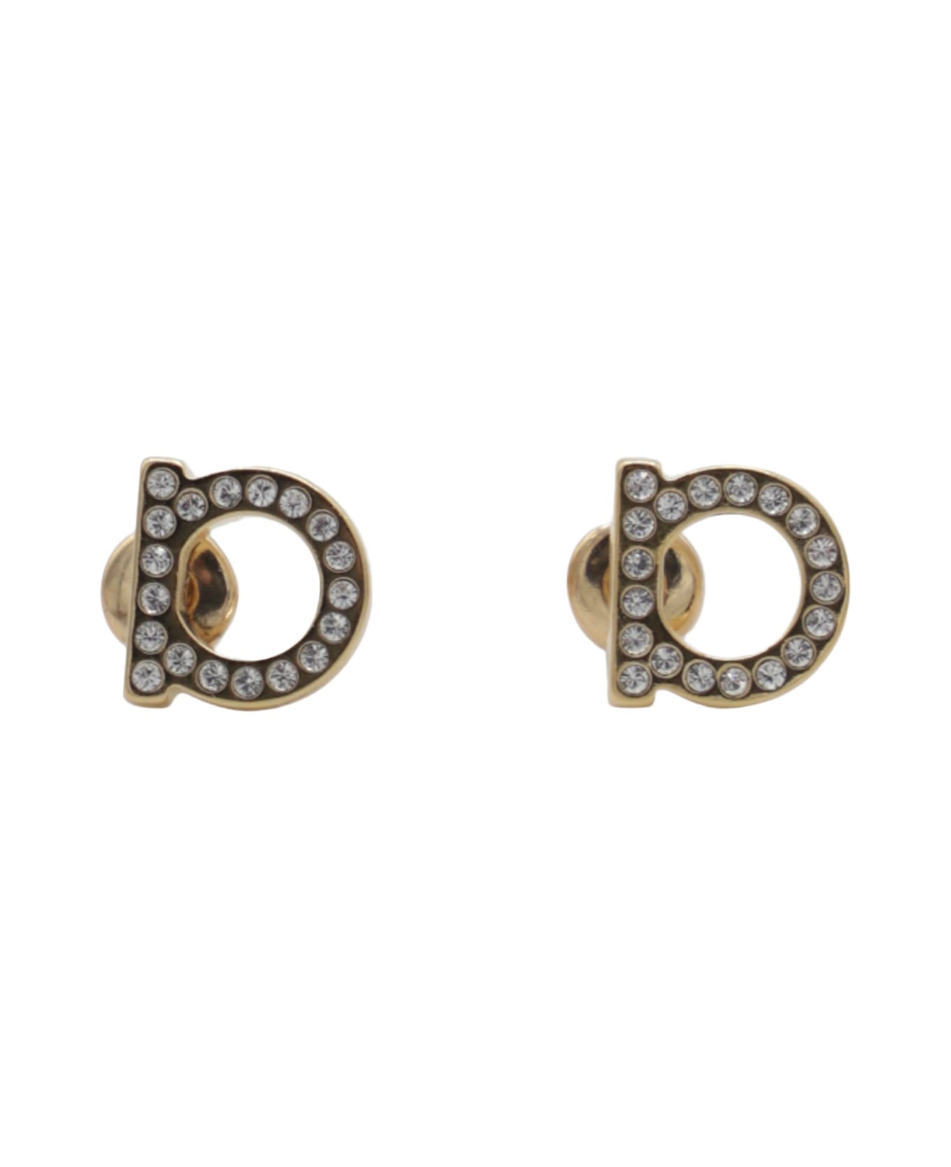 Gold Metal Earrings - 1