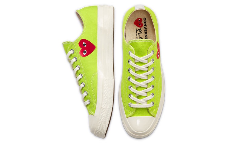 Converse x COMME des GARCONS PLAY Chuck 70 Low 'Bright Green' 168302C - 5