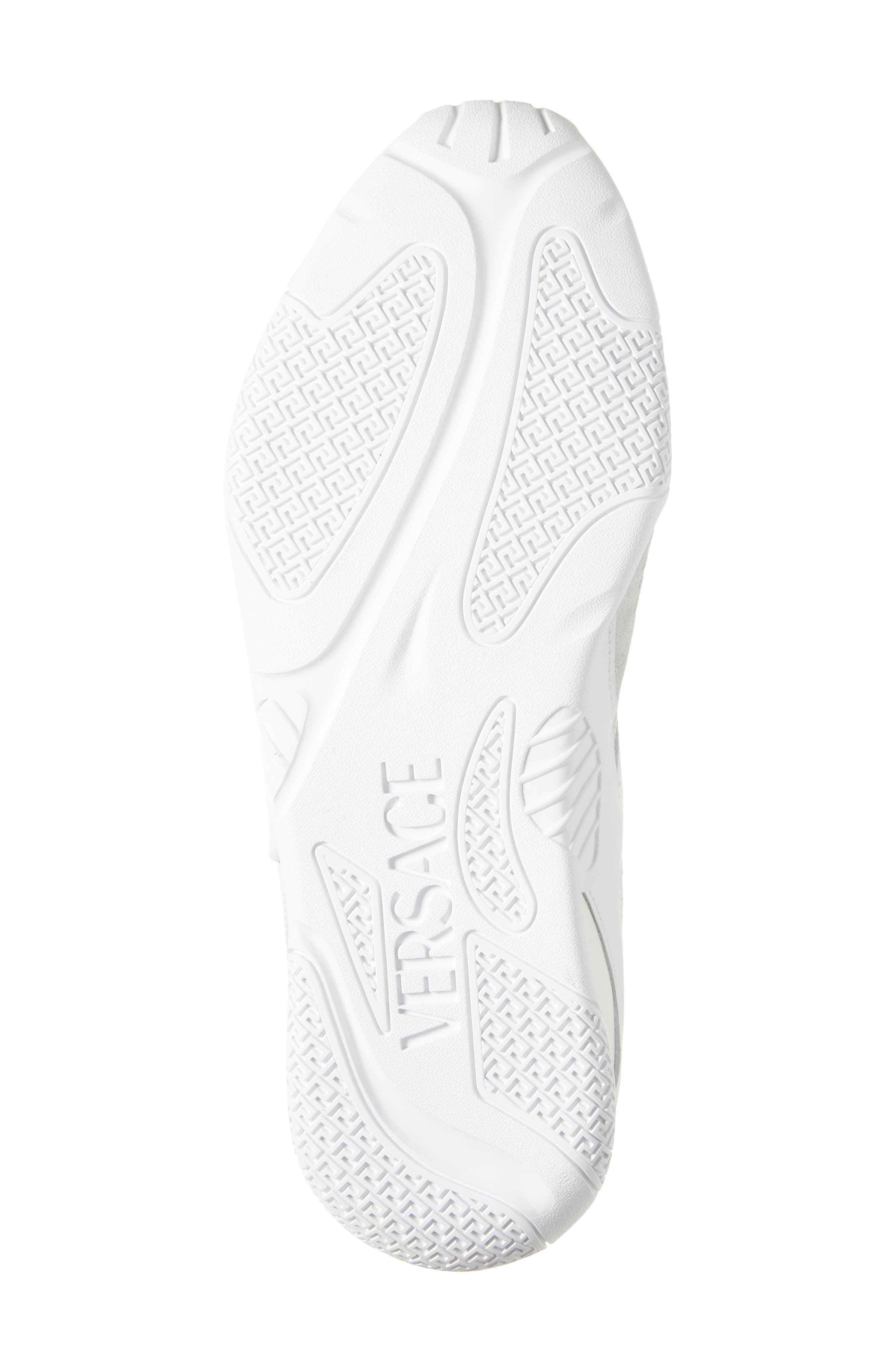 Versace Galaxia Sneaker in White Concrete at Nordstrom - 6
