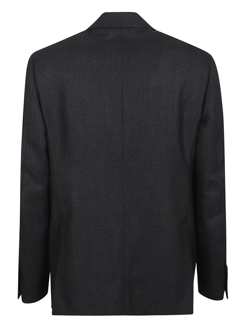 LARDINI flower-pin suit outlook