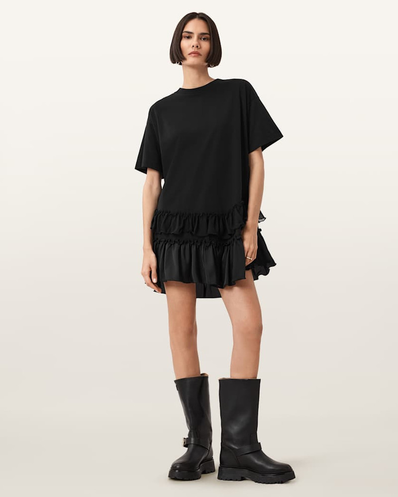 ALLSAINTS FEYRE RELAXED FIT MINI DRESS outlook