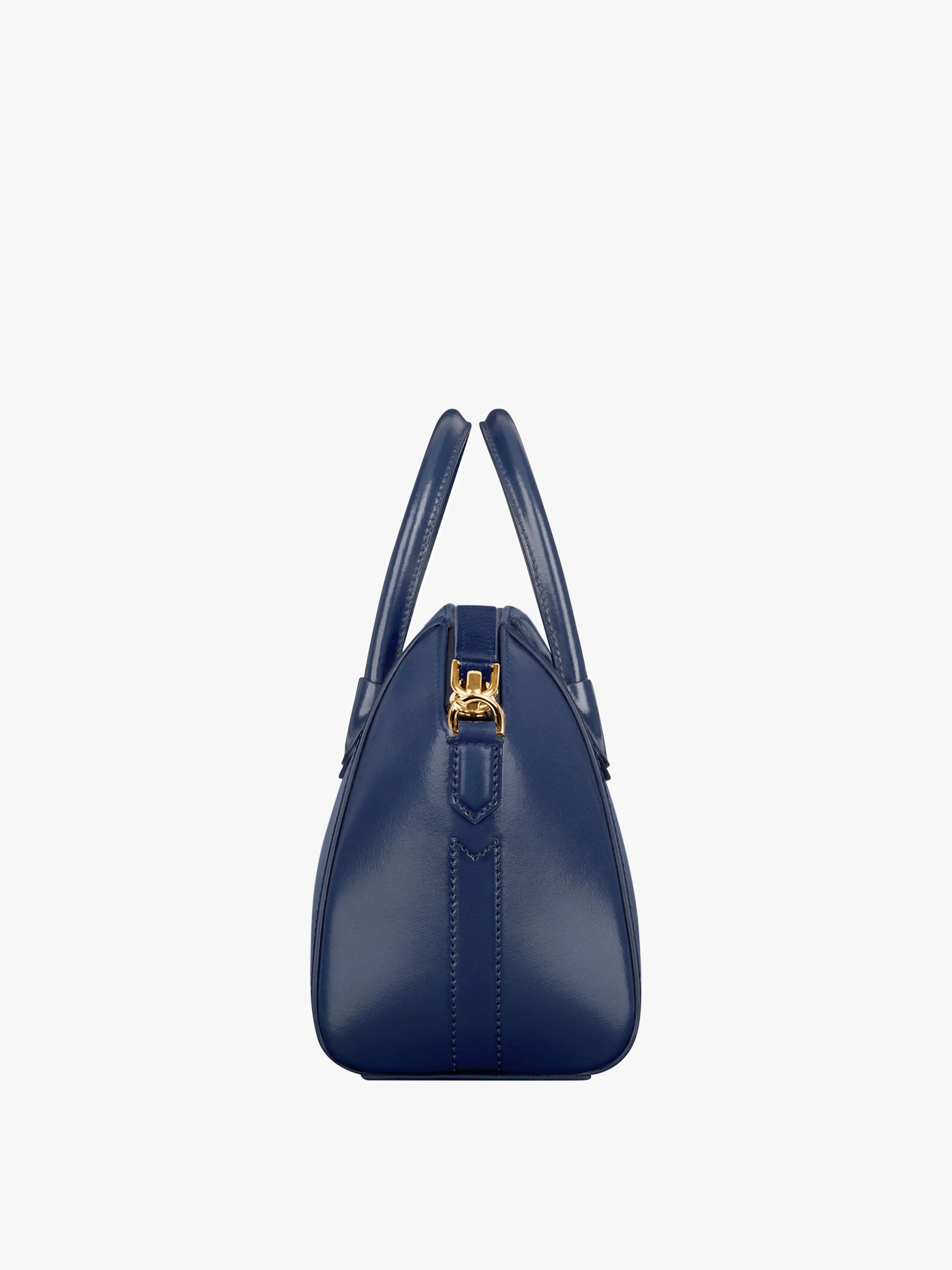 SMALL ANTIGONA BAG IN BOX LEATHER - 3