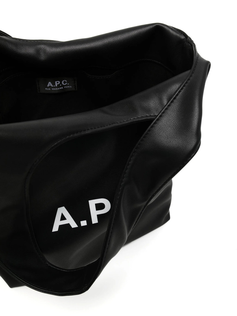 A.P.C. A.p.c. Ninon Logo-print Tote Bag outlook
