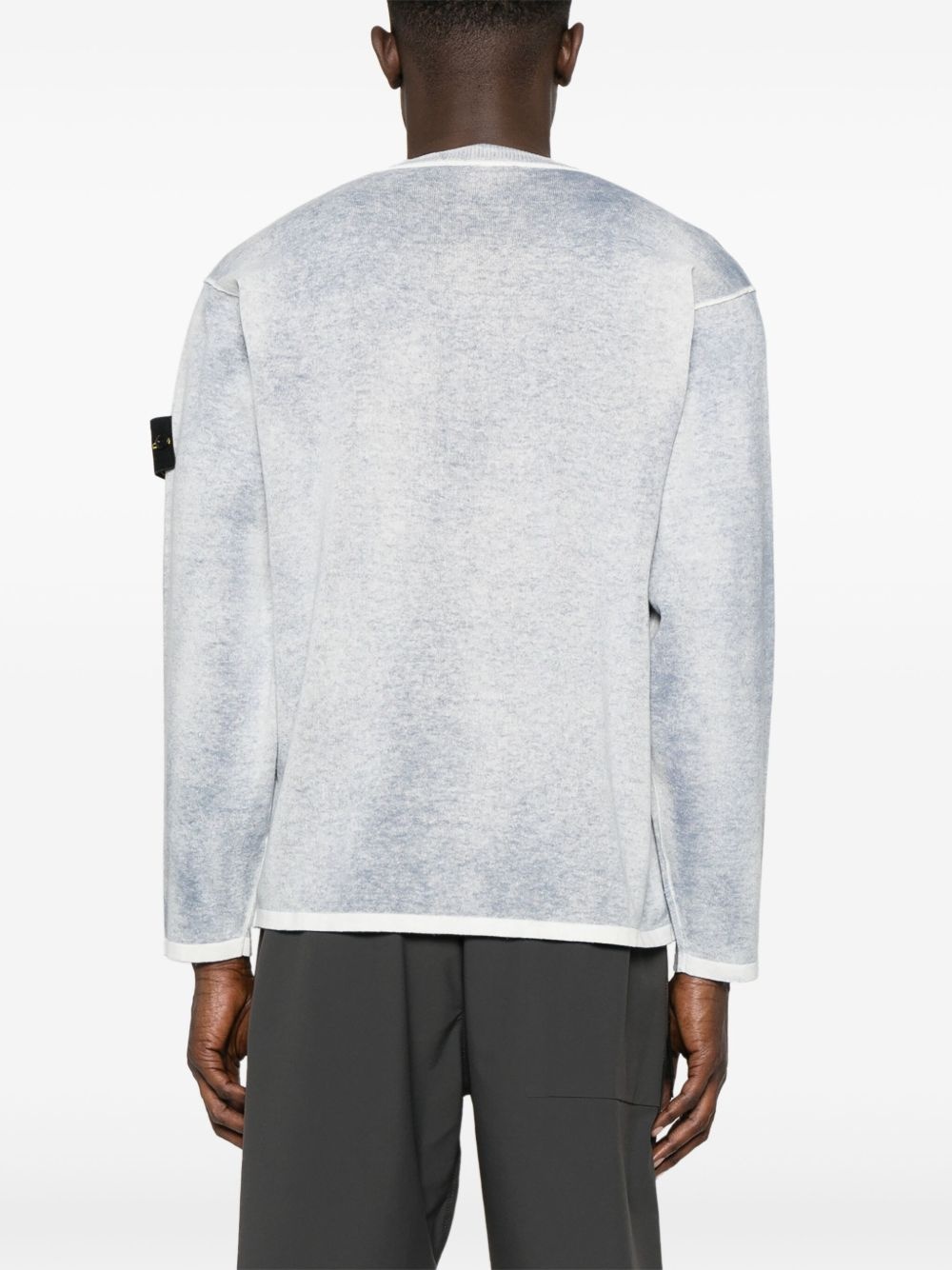 mélange-effect sweater - 4