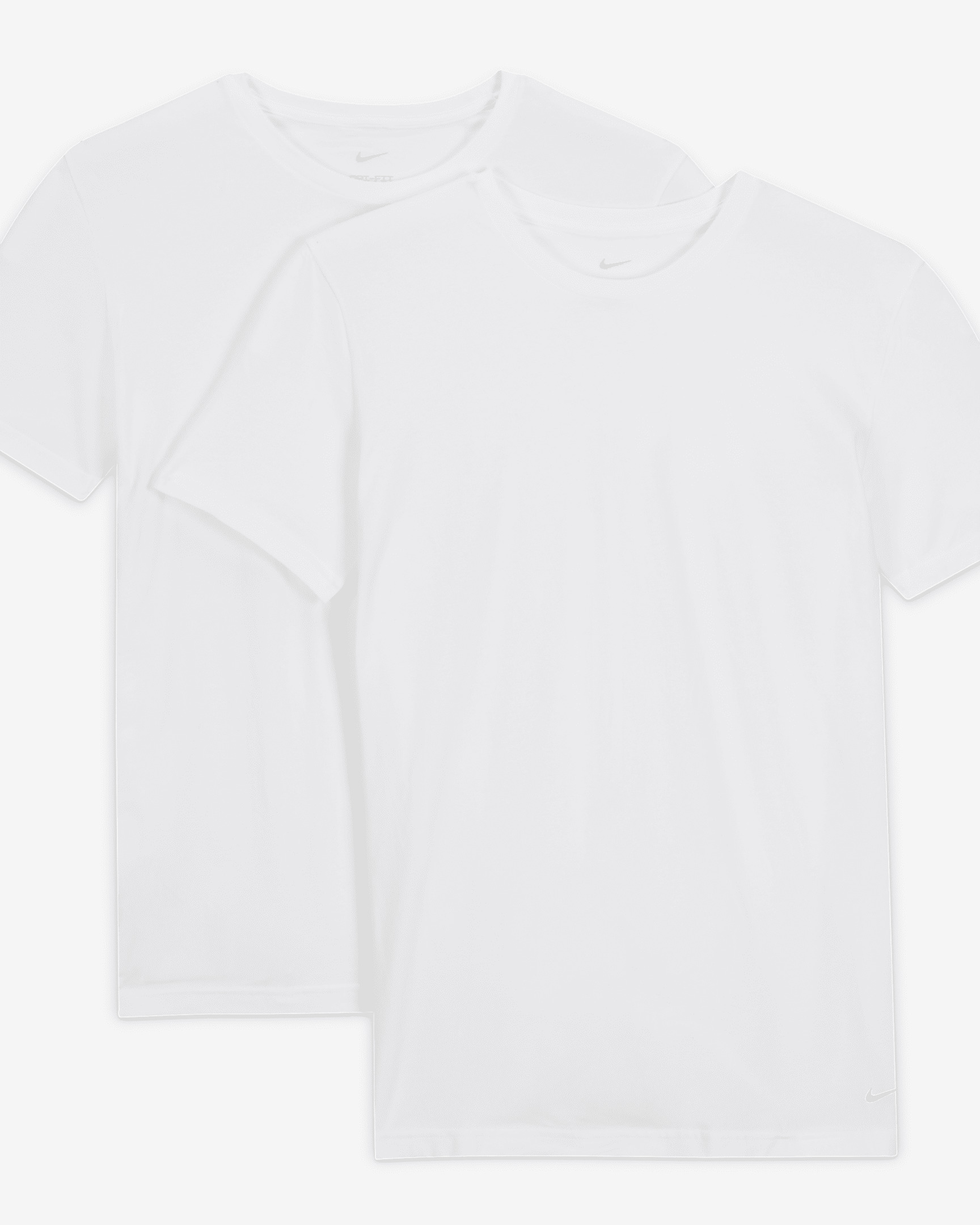 Nike Dri-FIT Essential Cotton Stretch Men's Slim Fit Crew Neck Undershirt (2-Pack) - 10