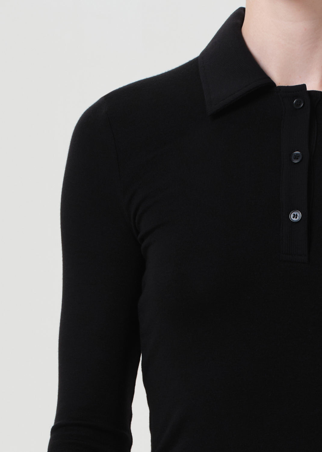 AMOS POLO IN BLACK - 5