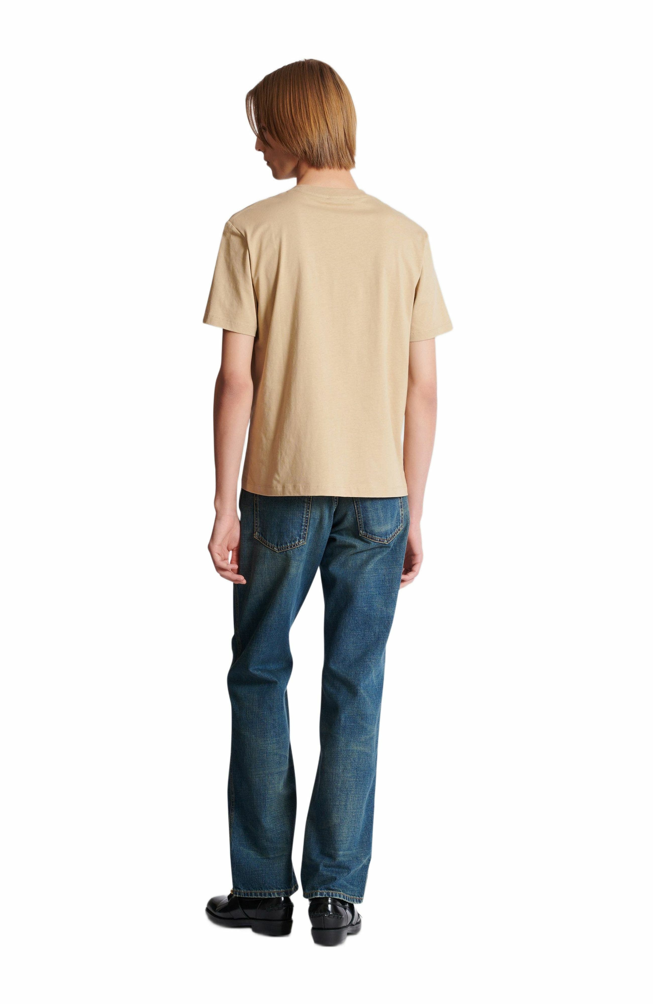 Small Balmain Stamp printed T-shirt in Beige at Nordstrom - 3