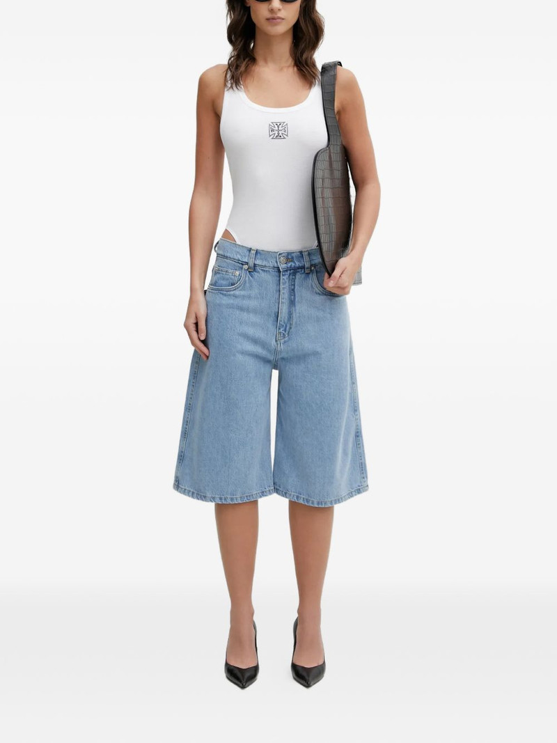 VETEMENTS scoop-neck bodysuit outlook