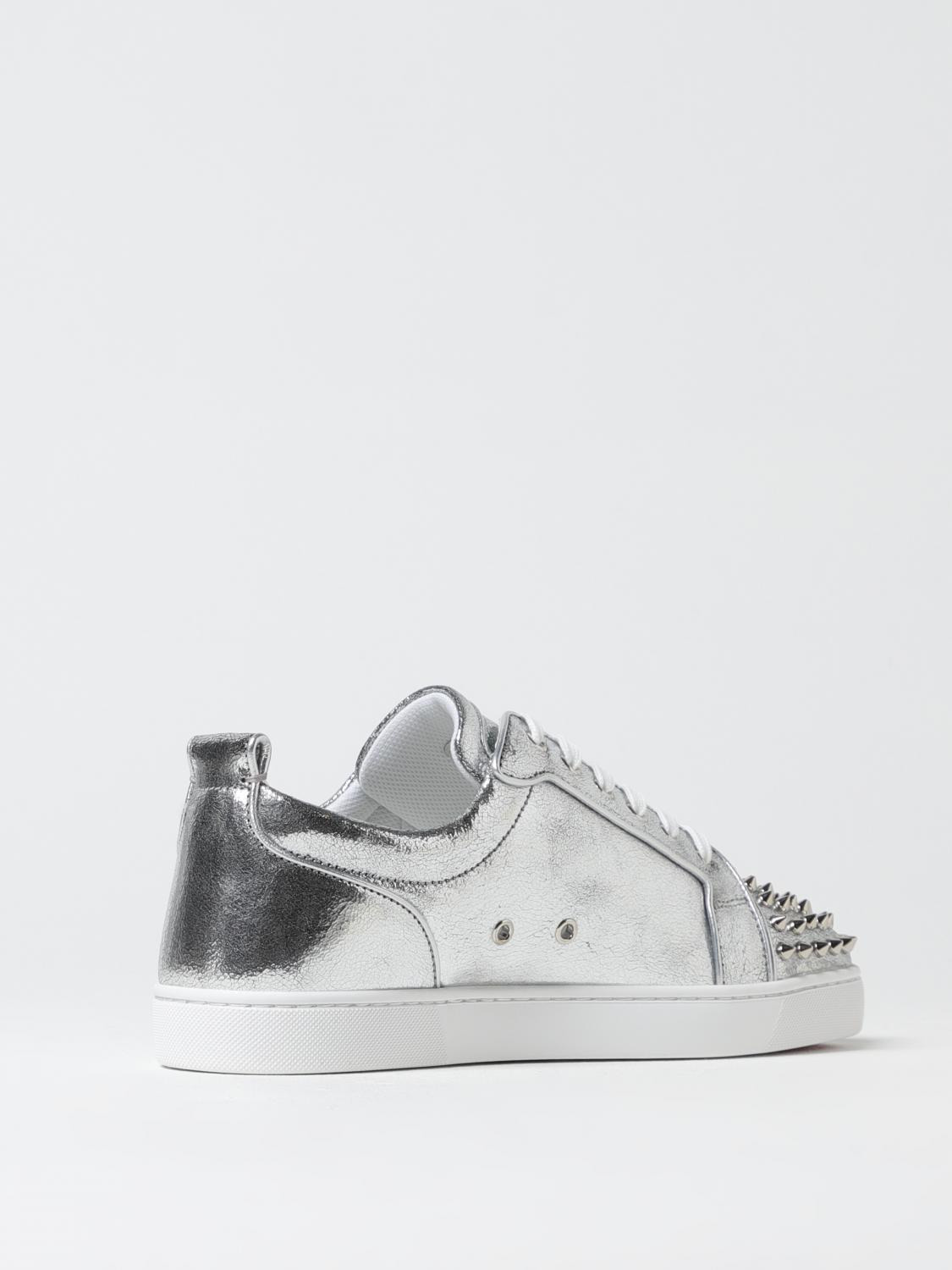 Christian Louboutin Sneakers Men Silver - 3