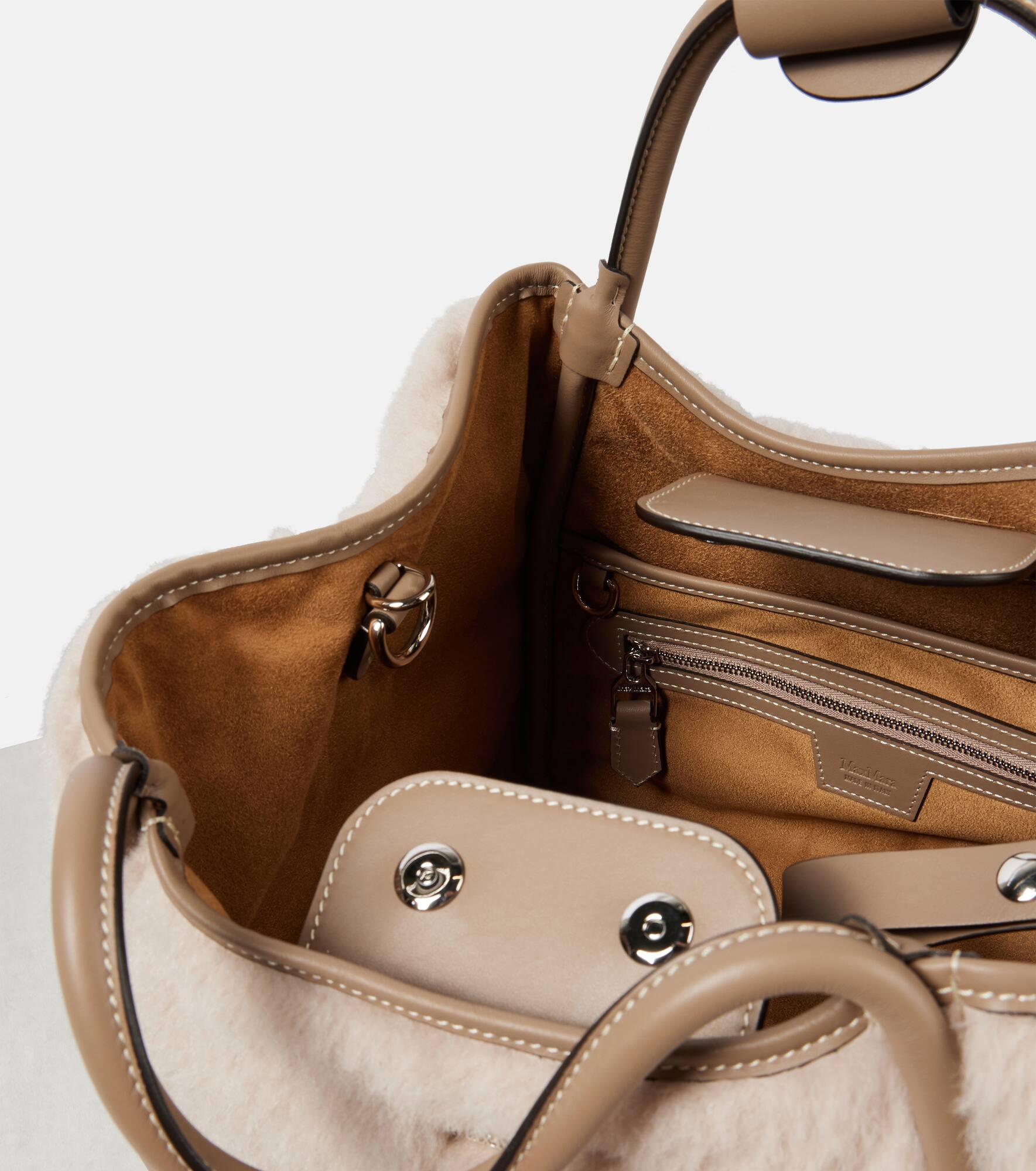 Marine Small teddy tote bag - 3