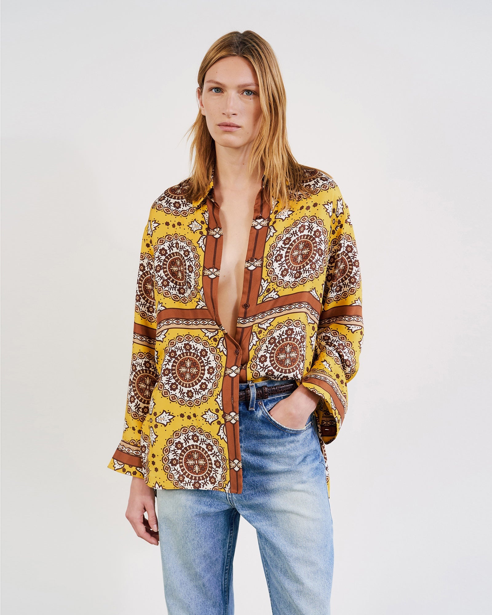 JULIEN SILK SHIRT - 2