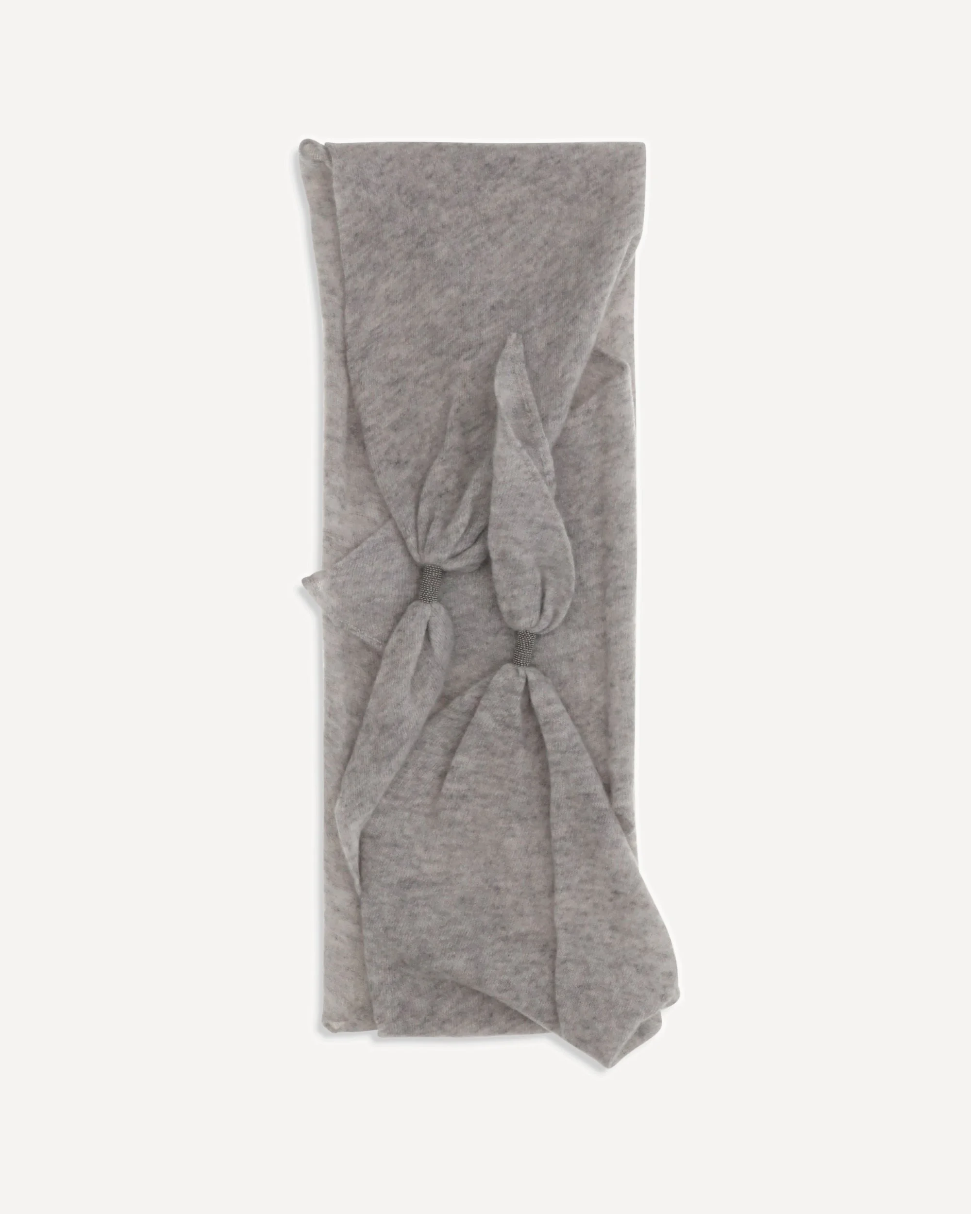 Cashmere Scarf with monile details - 1