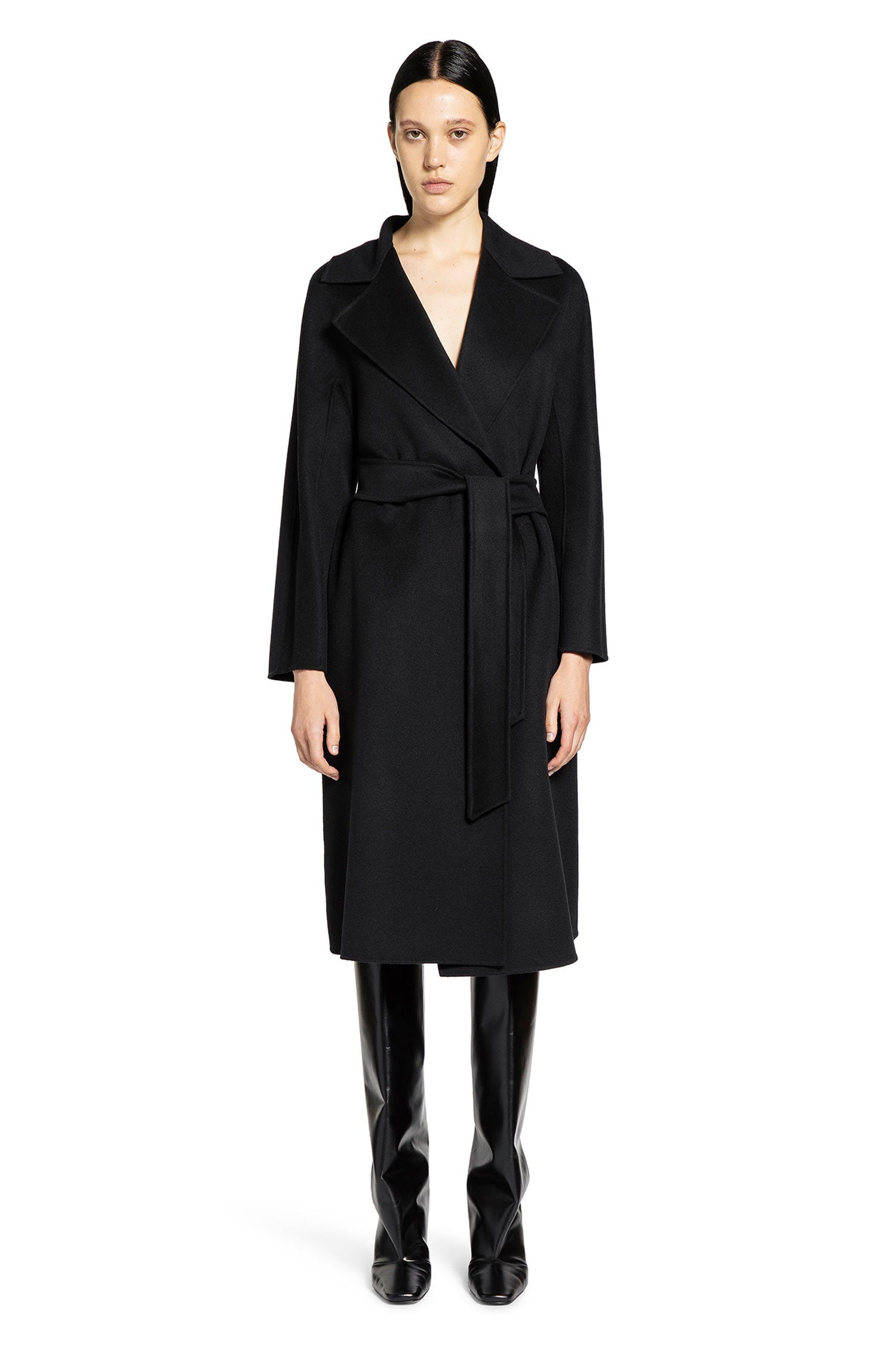 Wool Cashmere And Silk Coat - 2