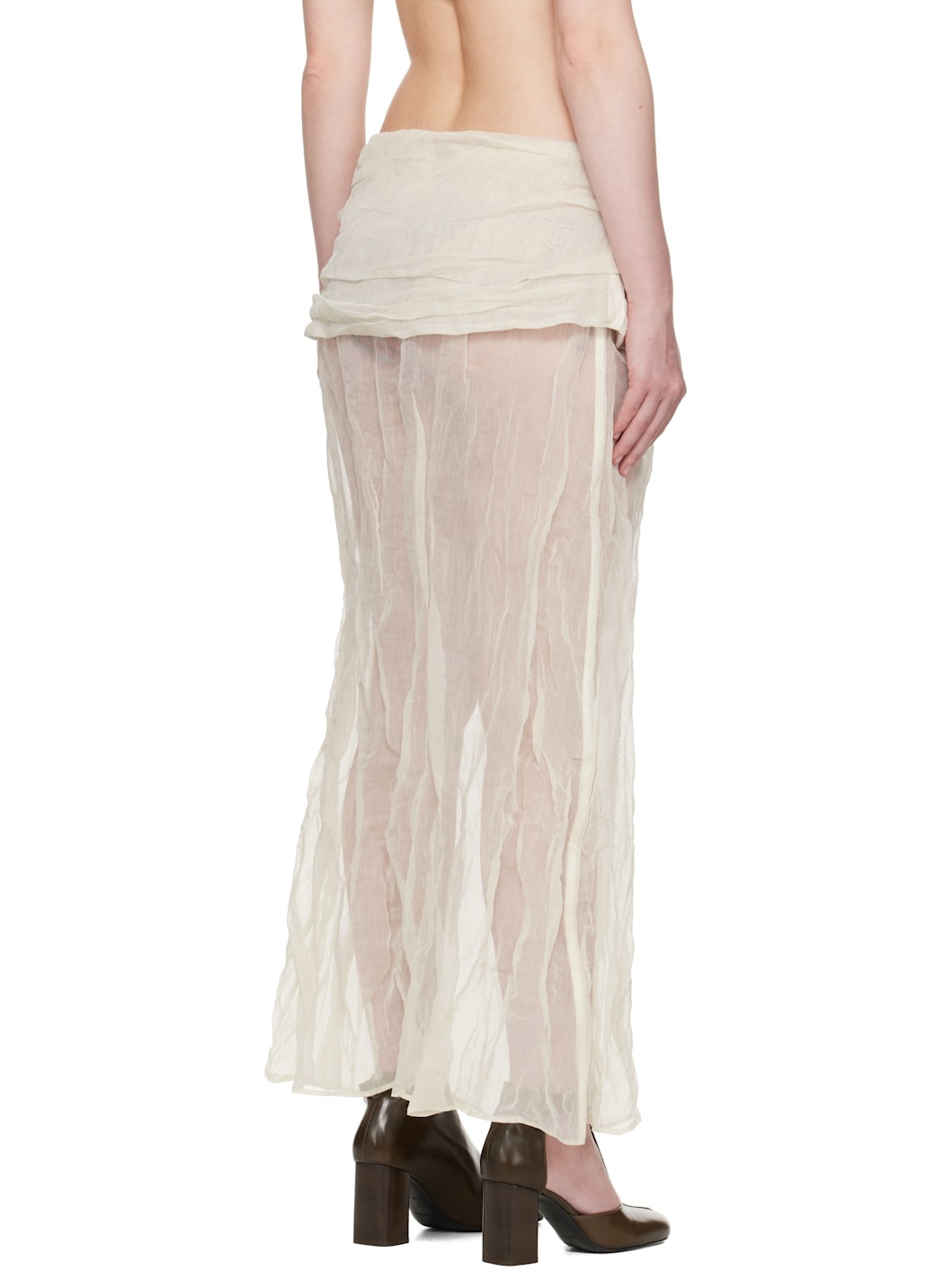 Off-White Mae Maxi Skirt - 3