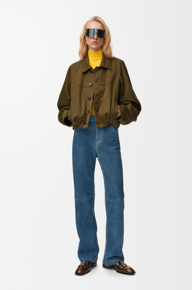 Loewe Jacket in cotton and silk outlook