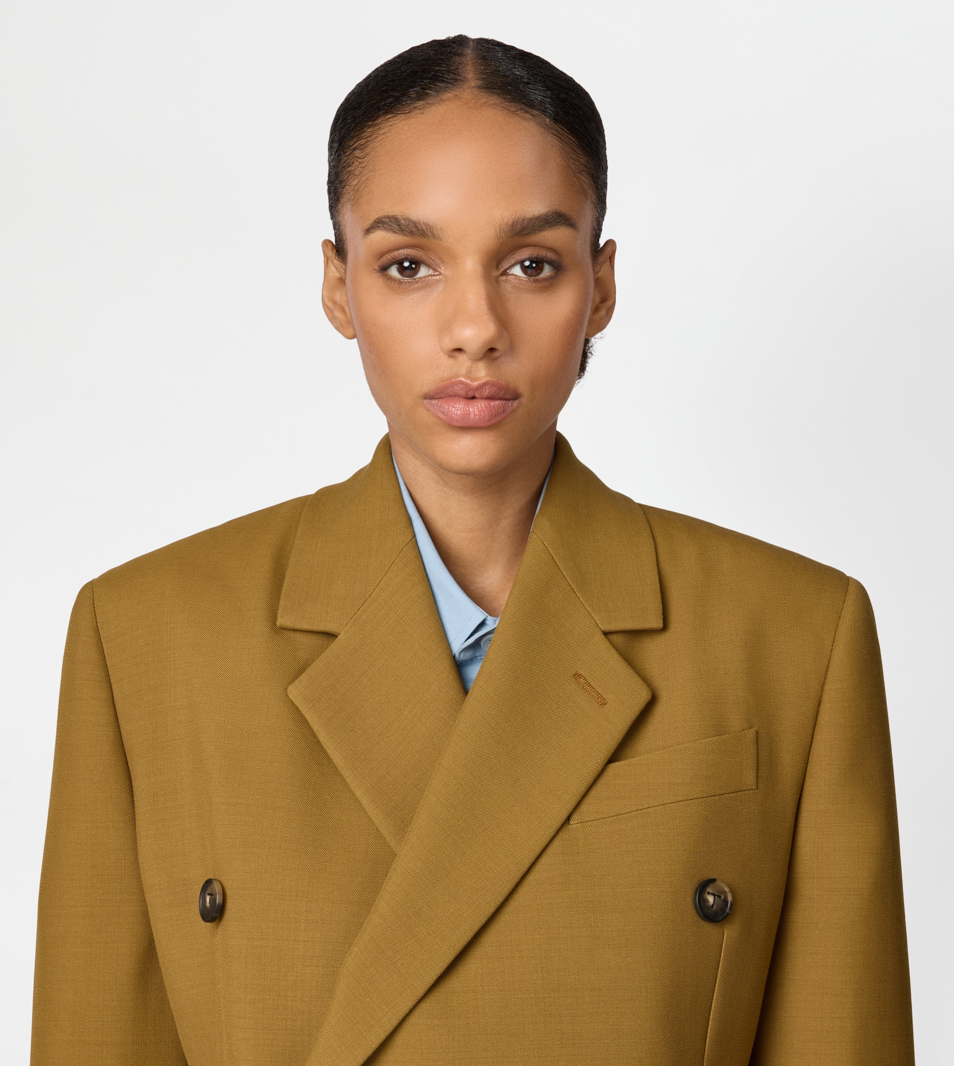 JACKET IN WOOL - GREEN - 6