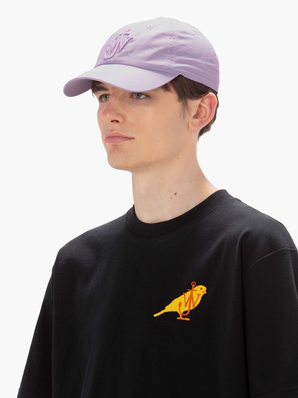 NYLON BASEBALL CAP WITH ANCHOR LOGO - 4