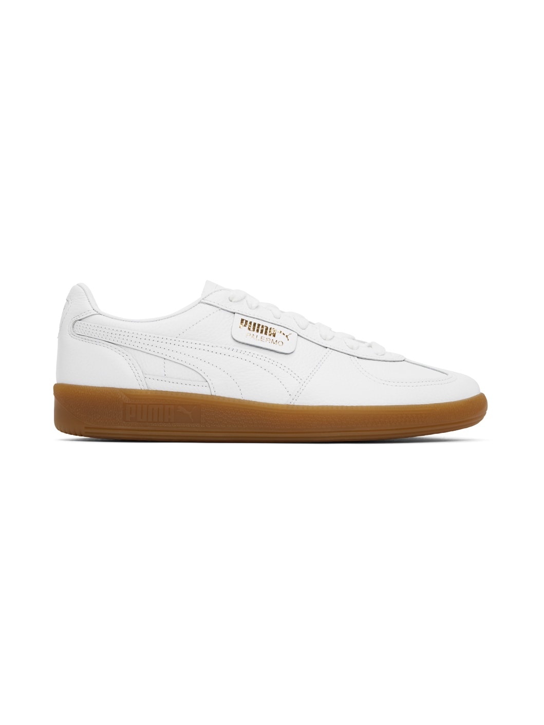 White Palermo Premium Sneakers - 1