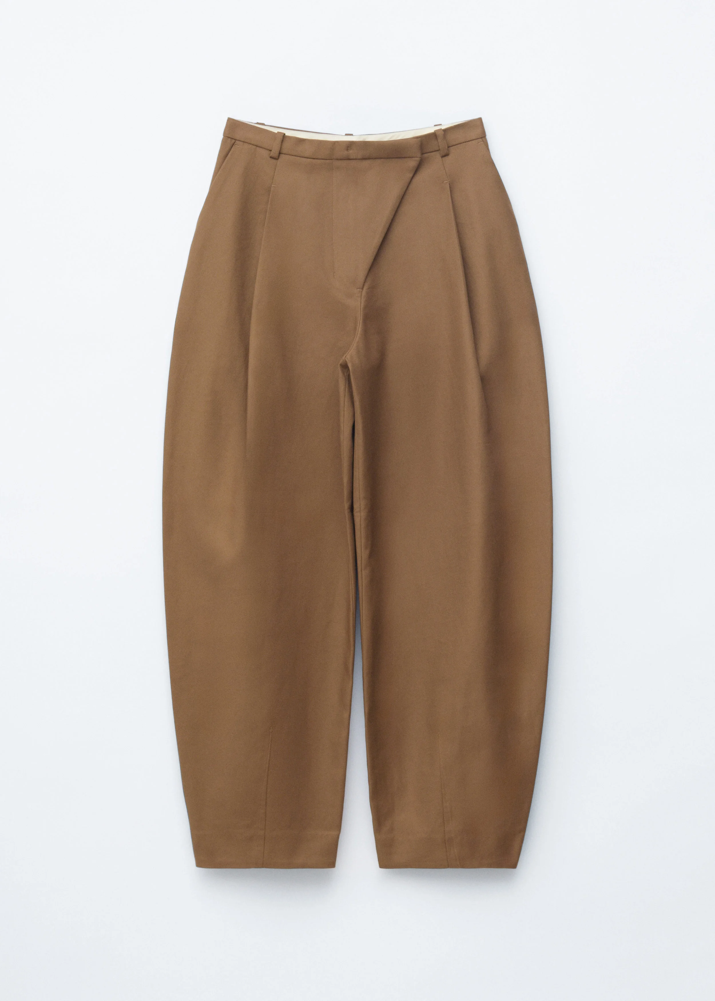Barrel-Leg Trousers - 1
