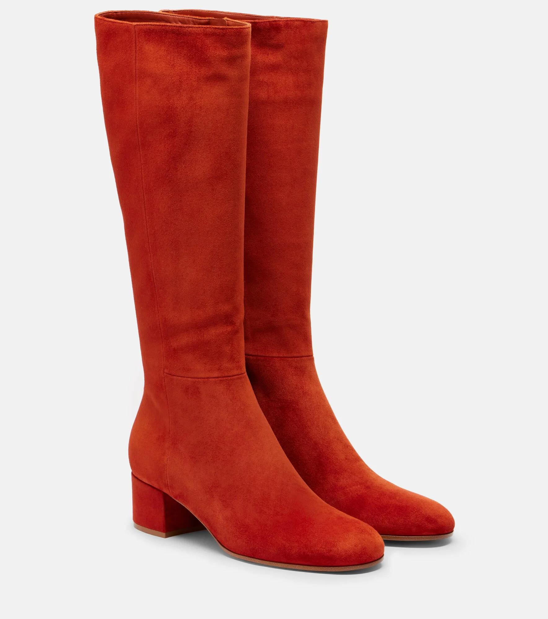 Joelle suede knee-high boots - 1