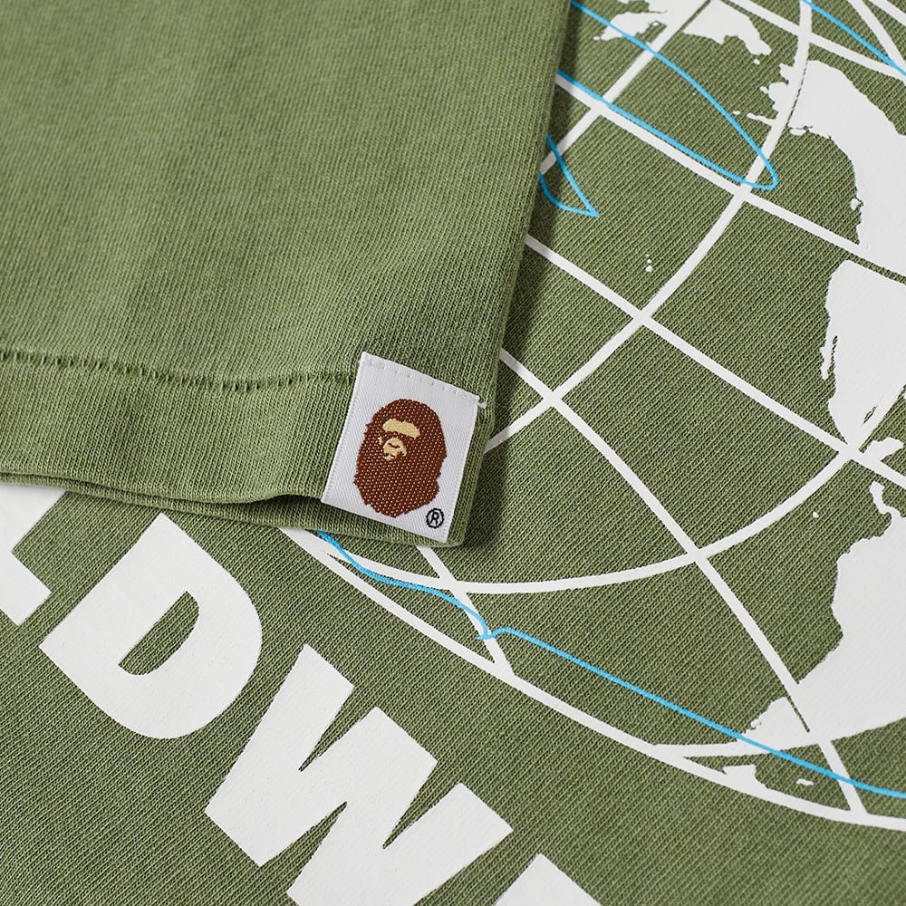 A Bathing Ape Worldwide Overdye Tee - 3