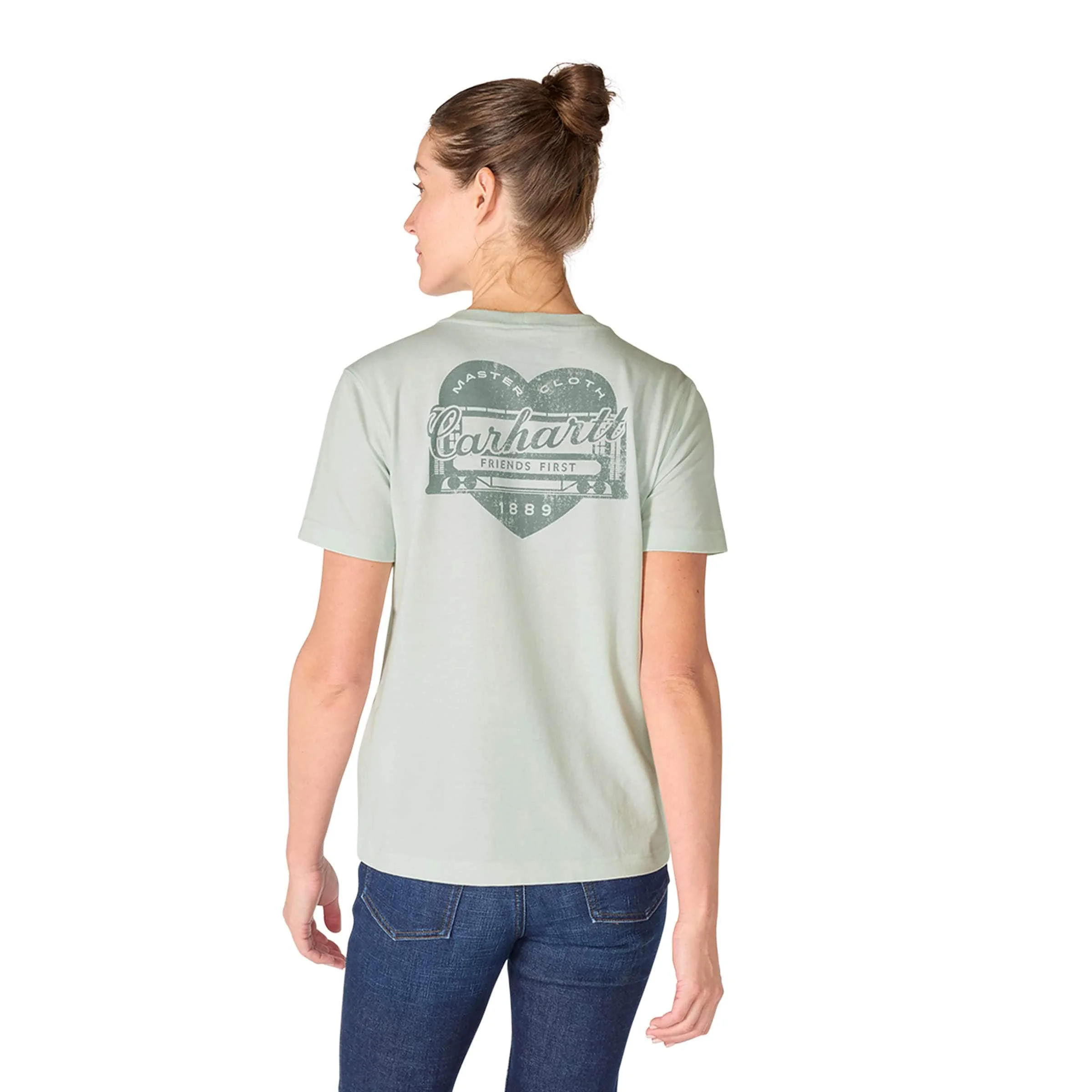 Women's Irvine Relaxed Heritage Heart T-Shirt - 1