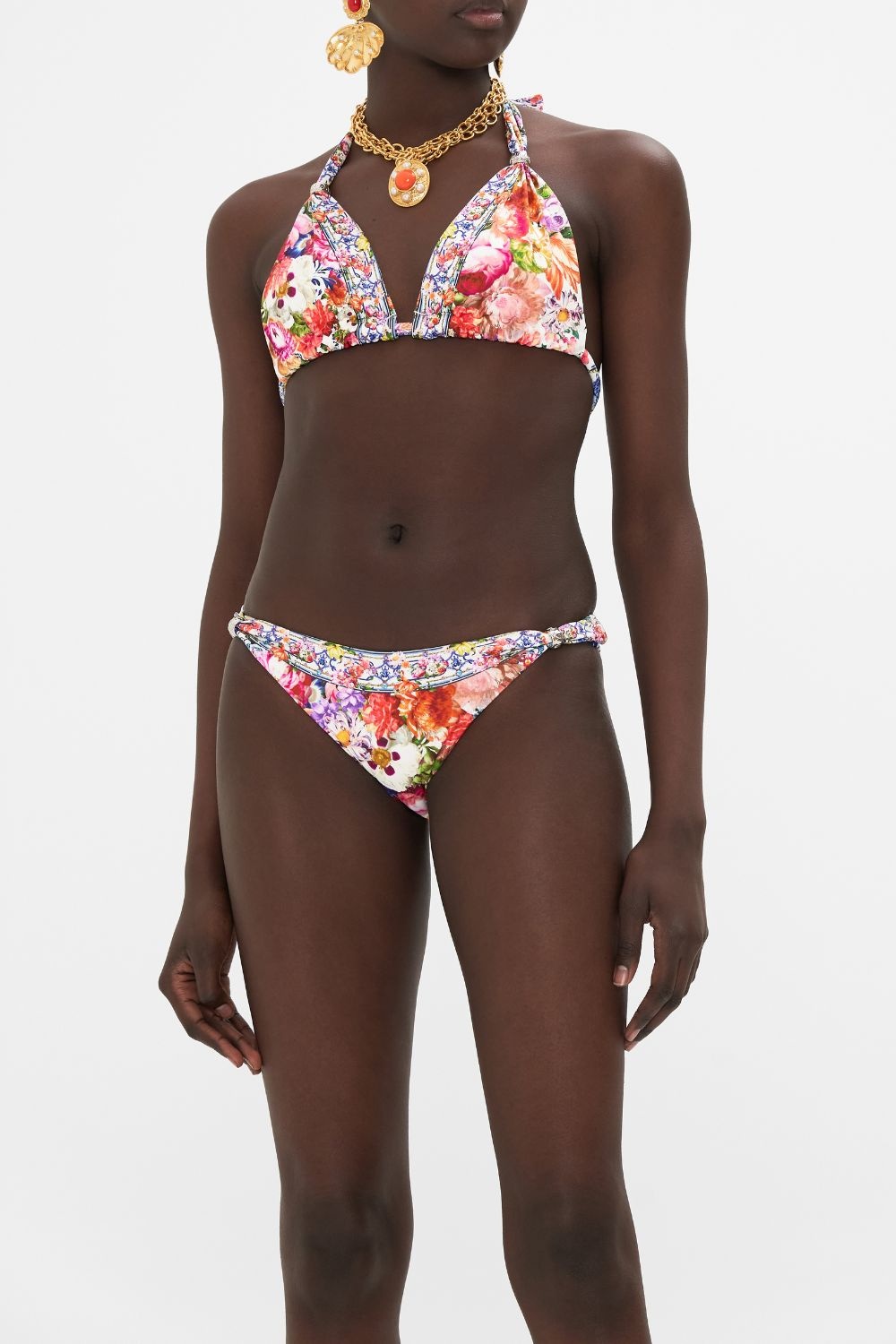 SOFT TIE BIKINI WITH TRIM - 5