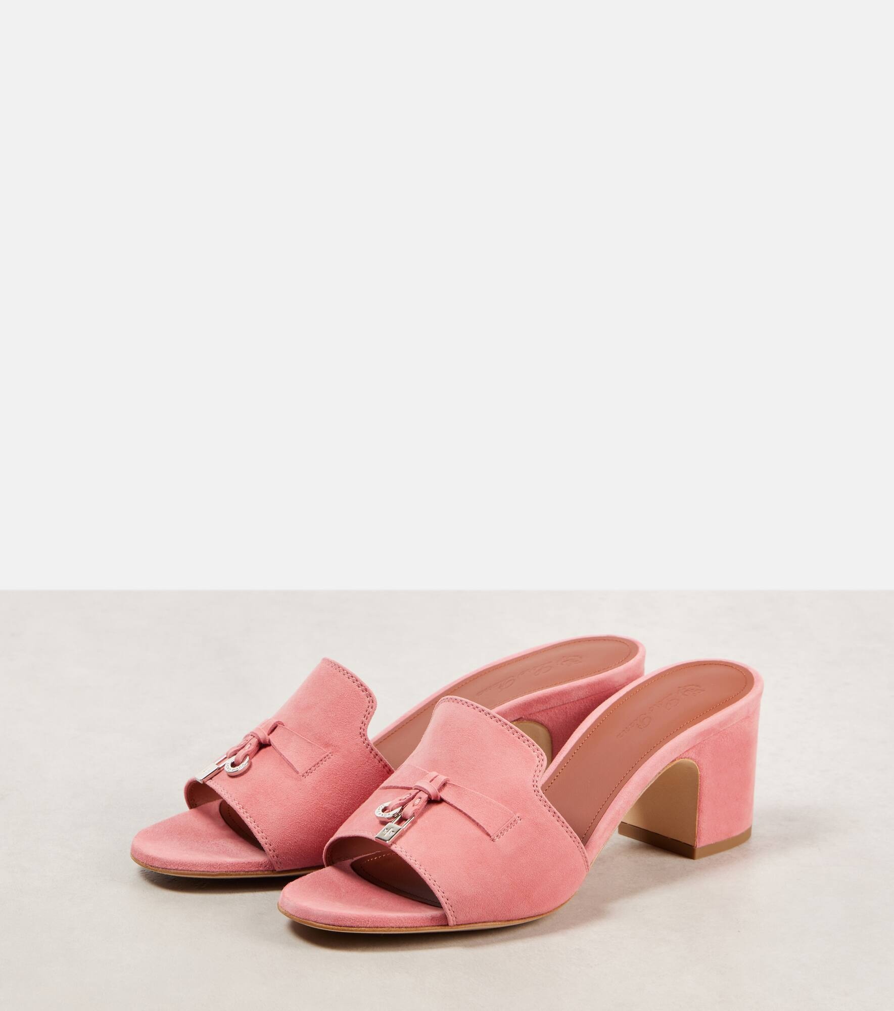 Summer Charms suede mules - 4