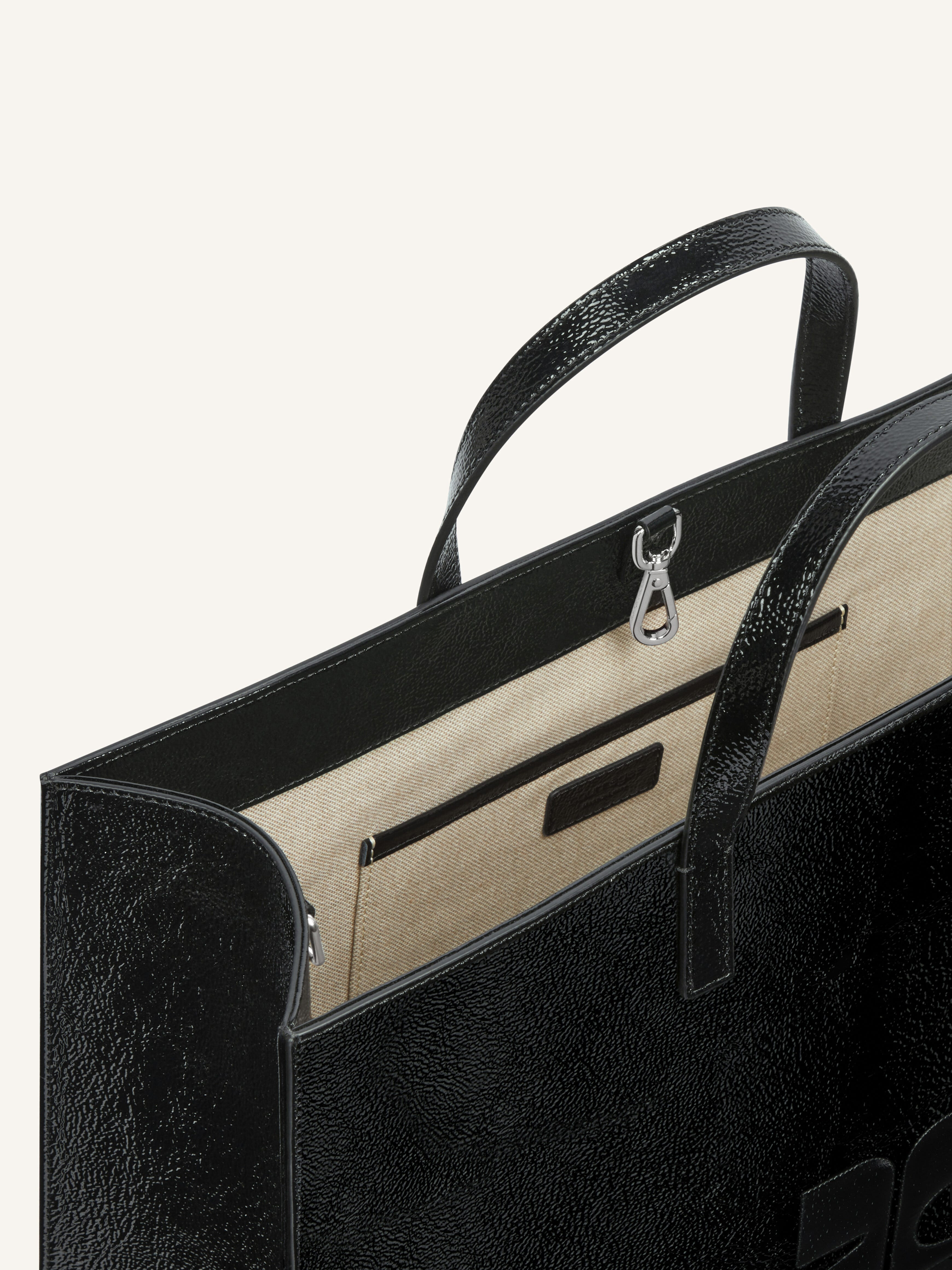 HERITAGE AC NAPLACK LEATHER TOTE BAG - 6
