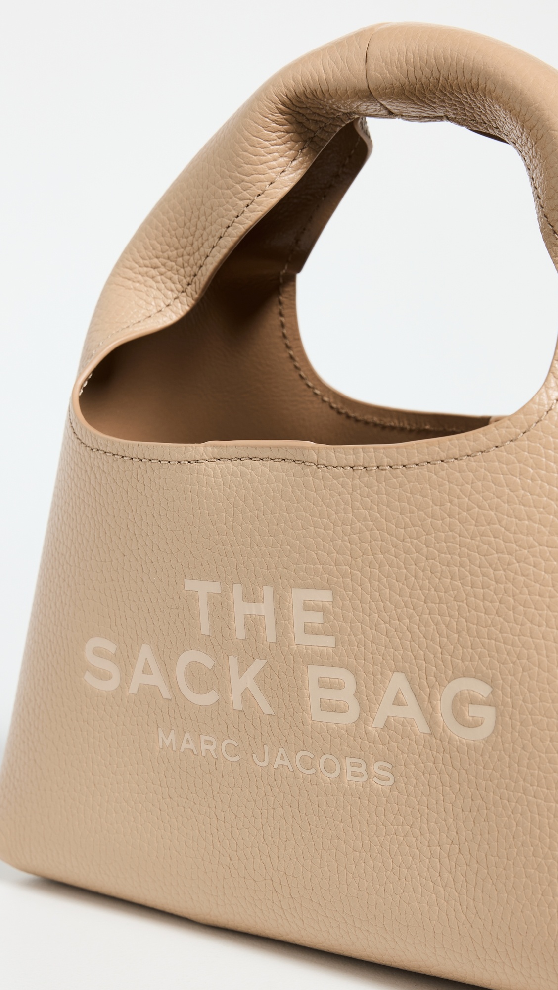 The Leather Mini Sack Bag - 5