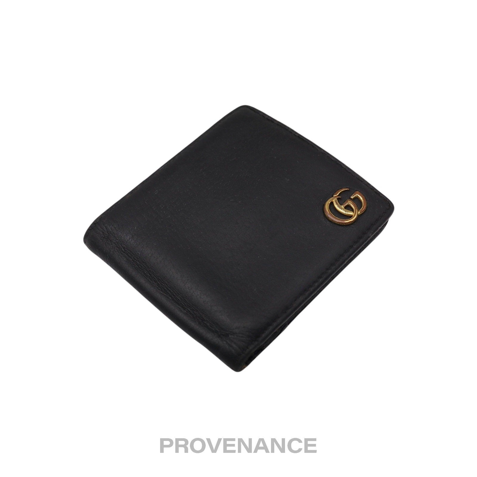 Gucci GG Marmont Bifold Wallet - Black Leather - 4