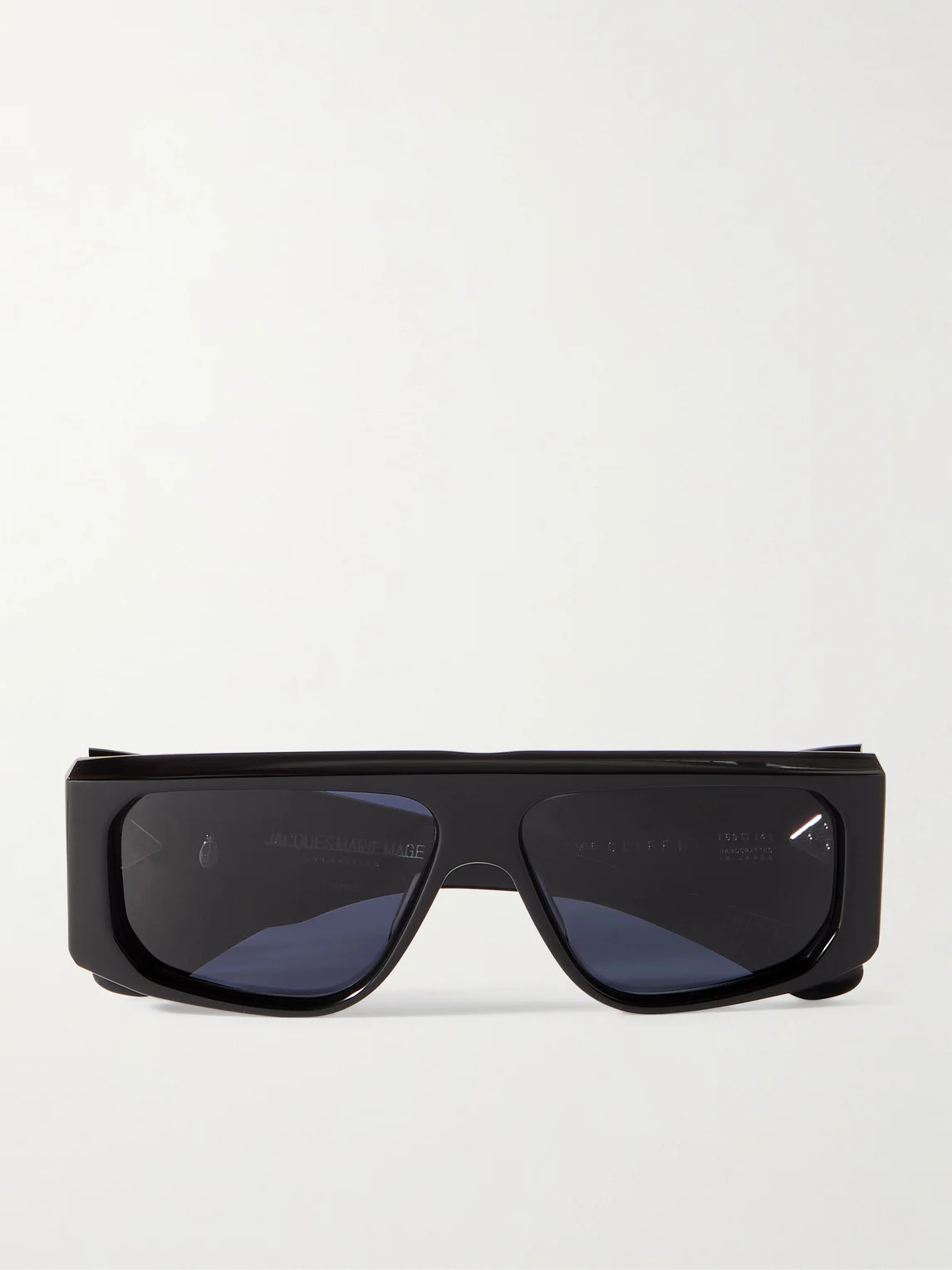 Cliff Square-Frame Acetate and Silver-Tone Sunglasses - 1