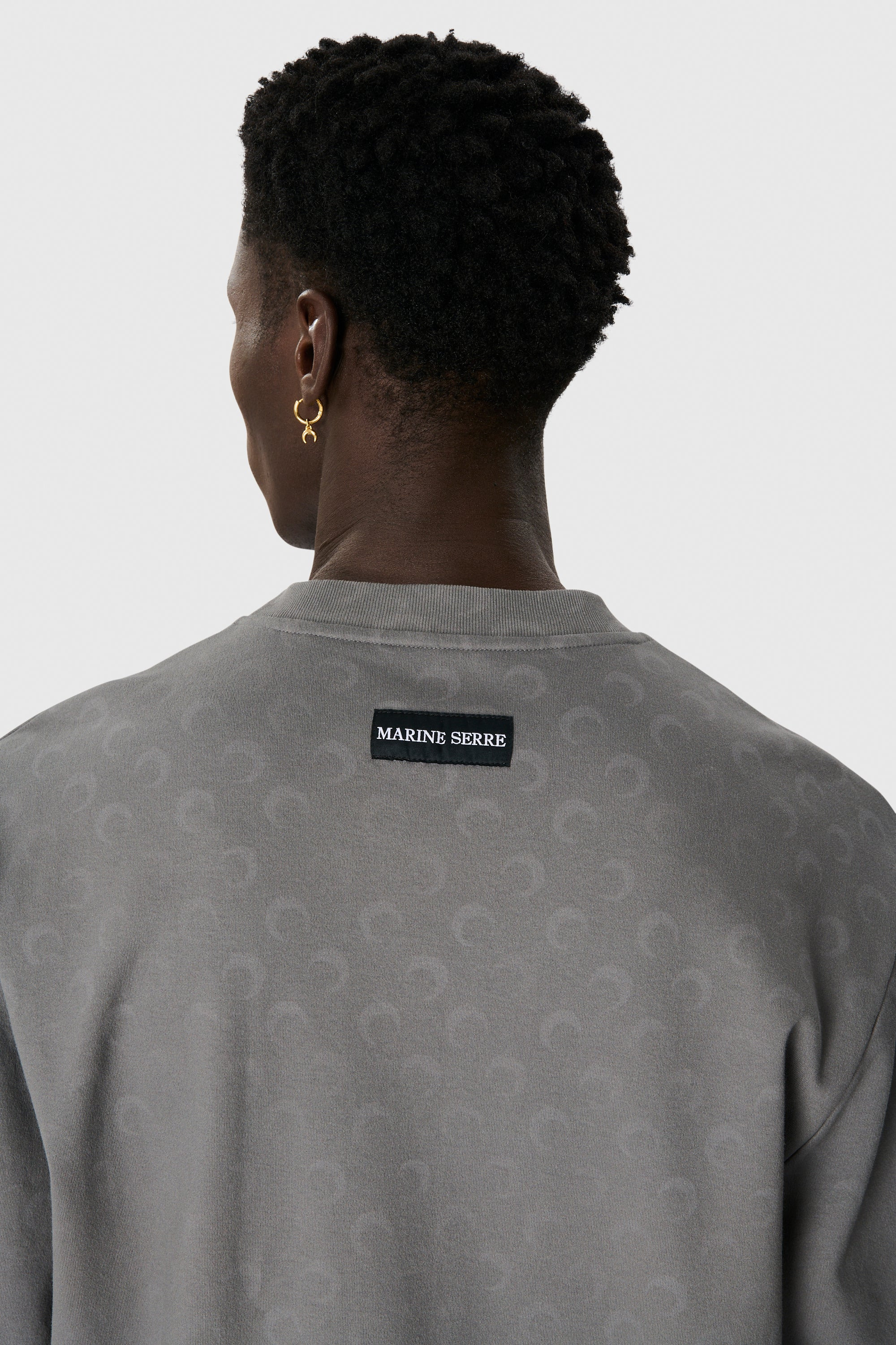Faded Moon Jersey Relaxed T-Shirt - 4