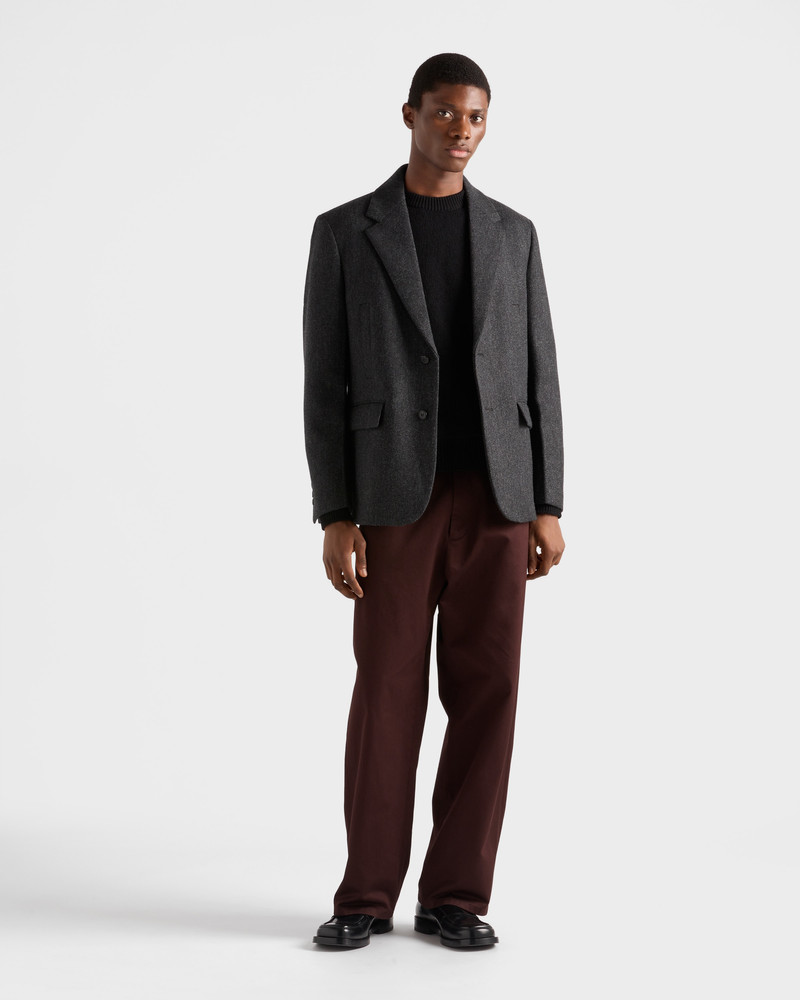 Prada Cashmere crew-neck sweater outlook