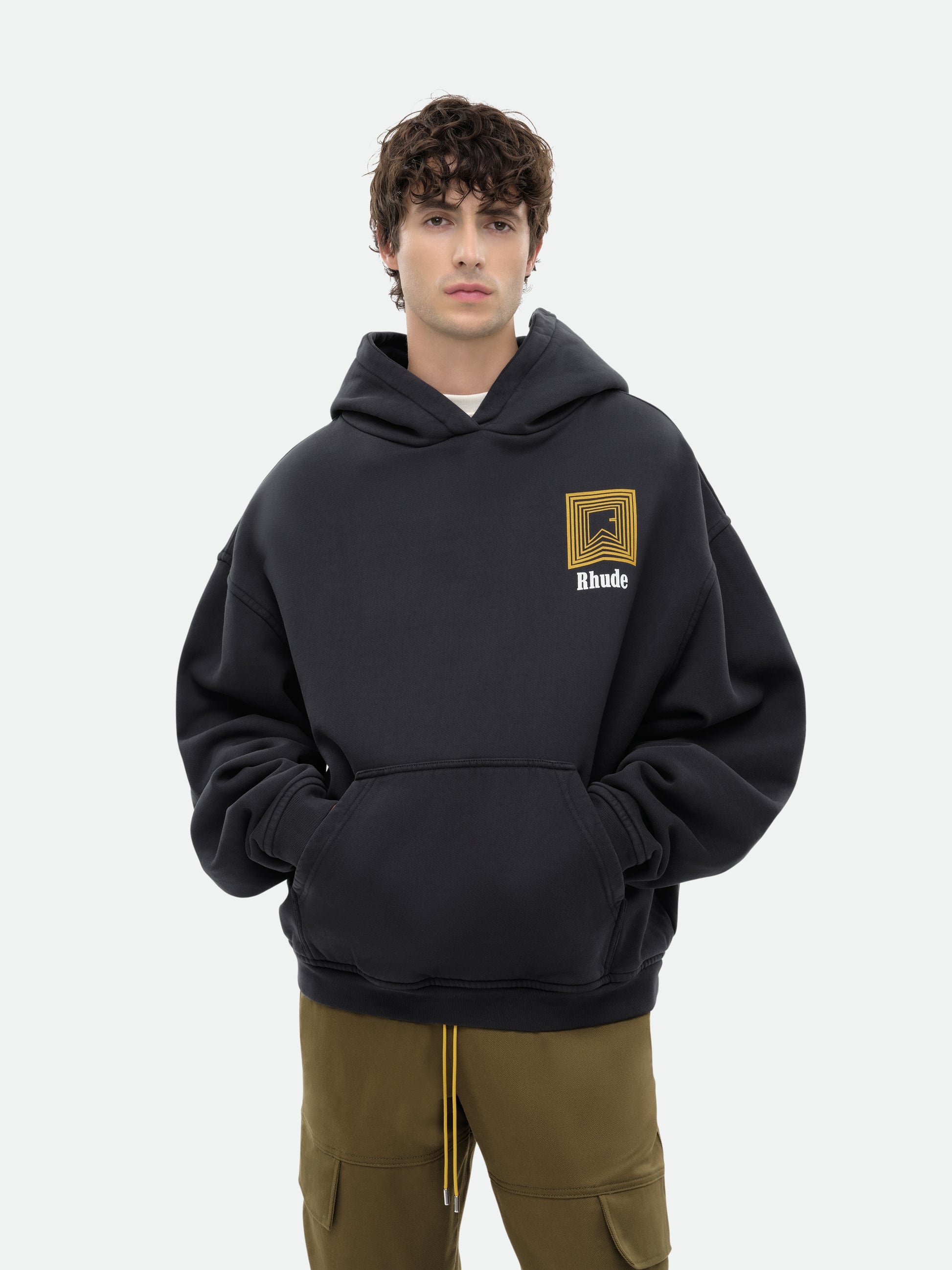 CHEVRON LOGO REPEAT HOODIE - 9