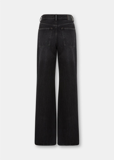 Acne Studios Black Straight Leg Jeans outlook