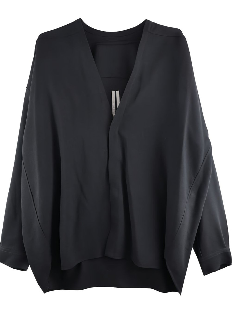 Rick Owens V-neck shirt outlook