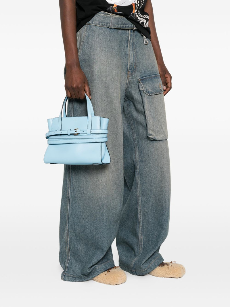 Moschino buckle-strap tote bag outlook