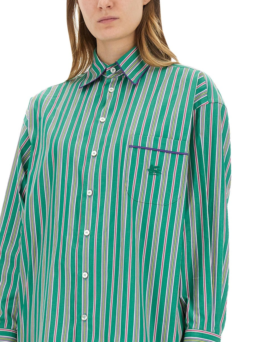 Etro Women Jacquard Shirt - 4