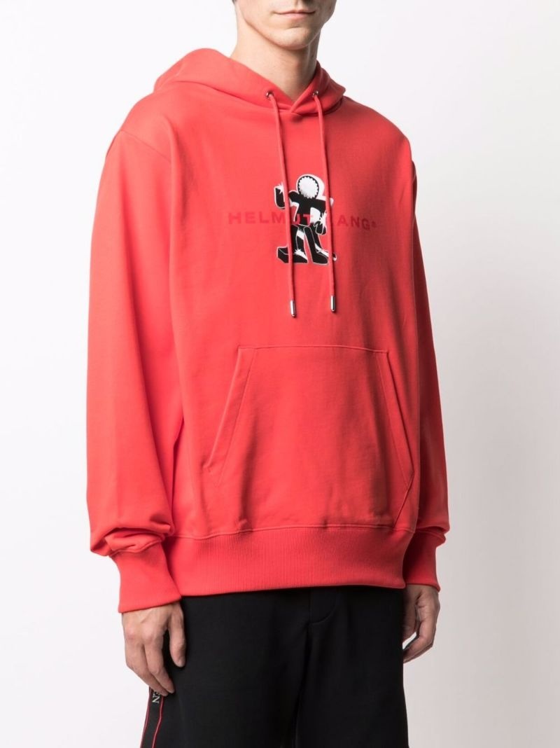 Figure print hoodie - 3