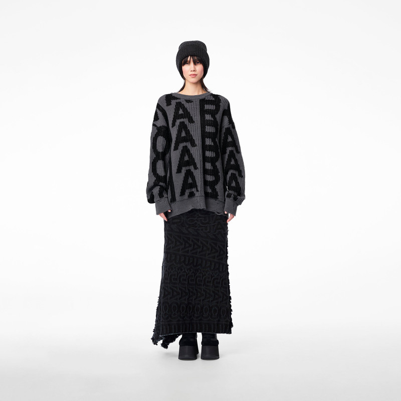 Marc Jacobs THE MONOGRAM DISTRESSED SWEATER outlook