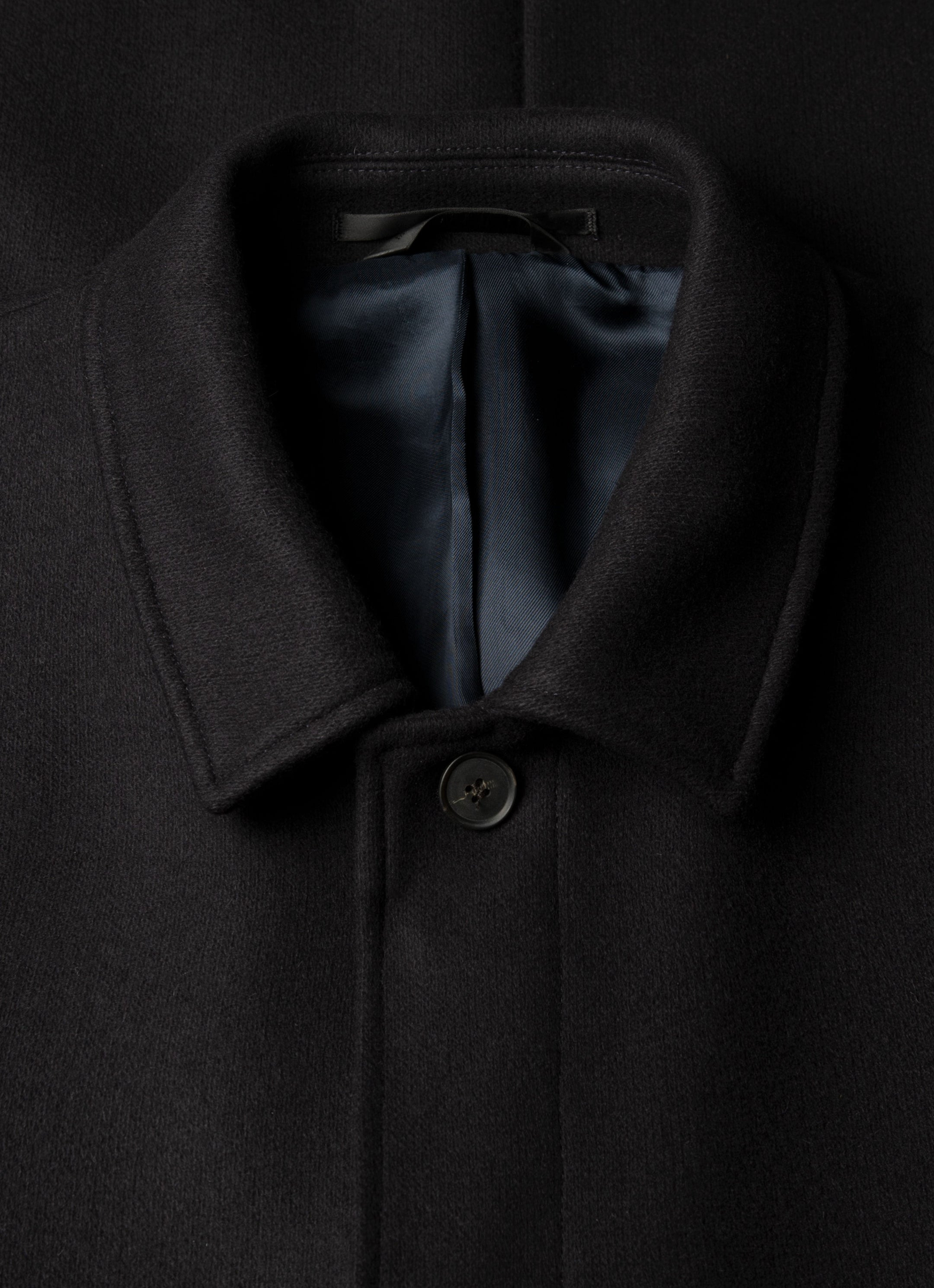 Boiled Wool Coat - 4