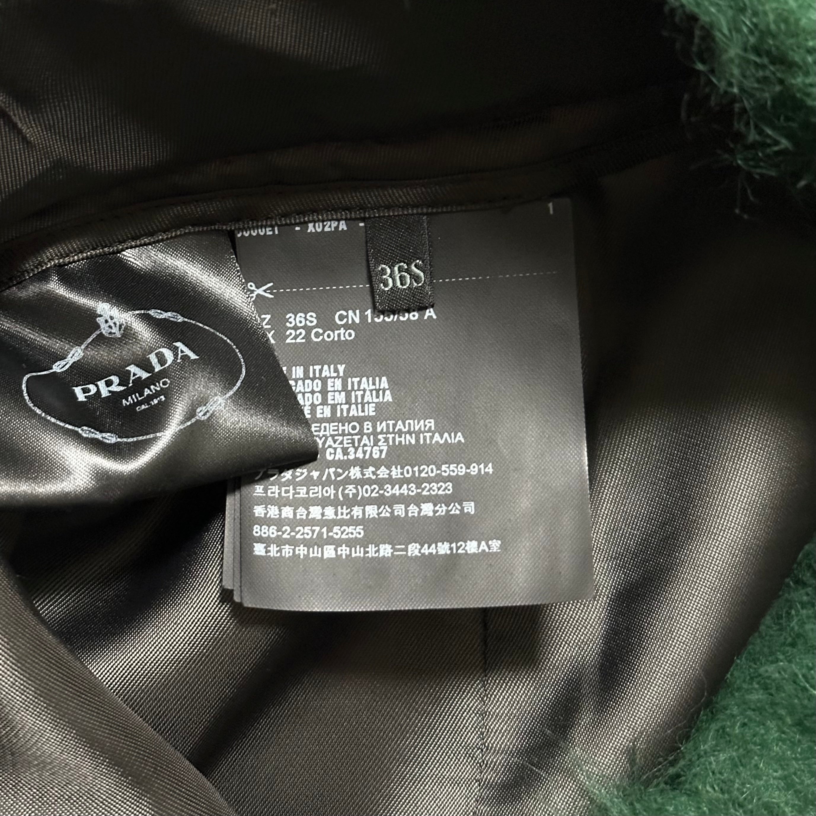 PRADA Fall Winter 2017 Alpaca Hair Fluted Midi Skirt - 7