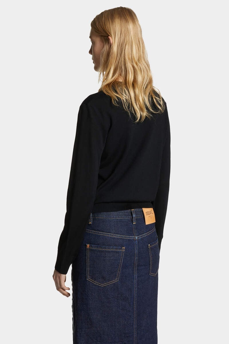 D2 WOOL CREWNECK PULLOVER - 4
