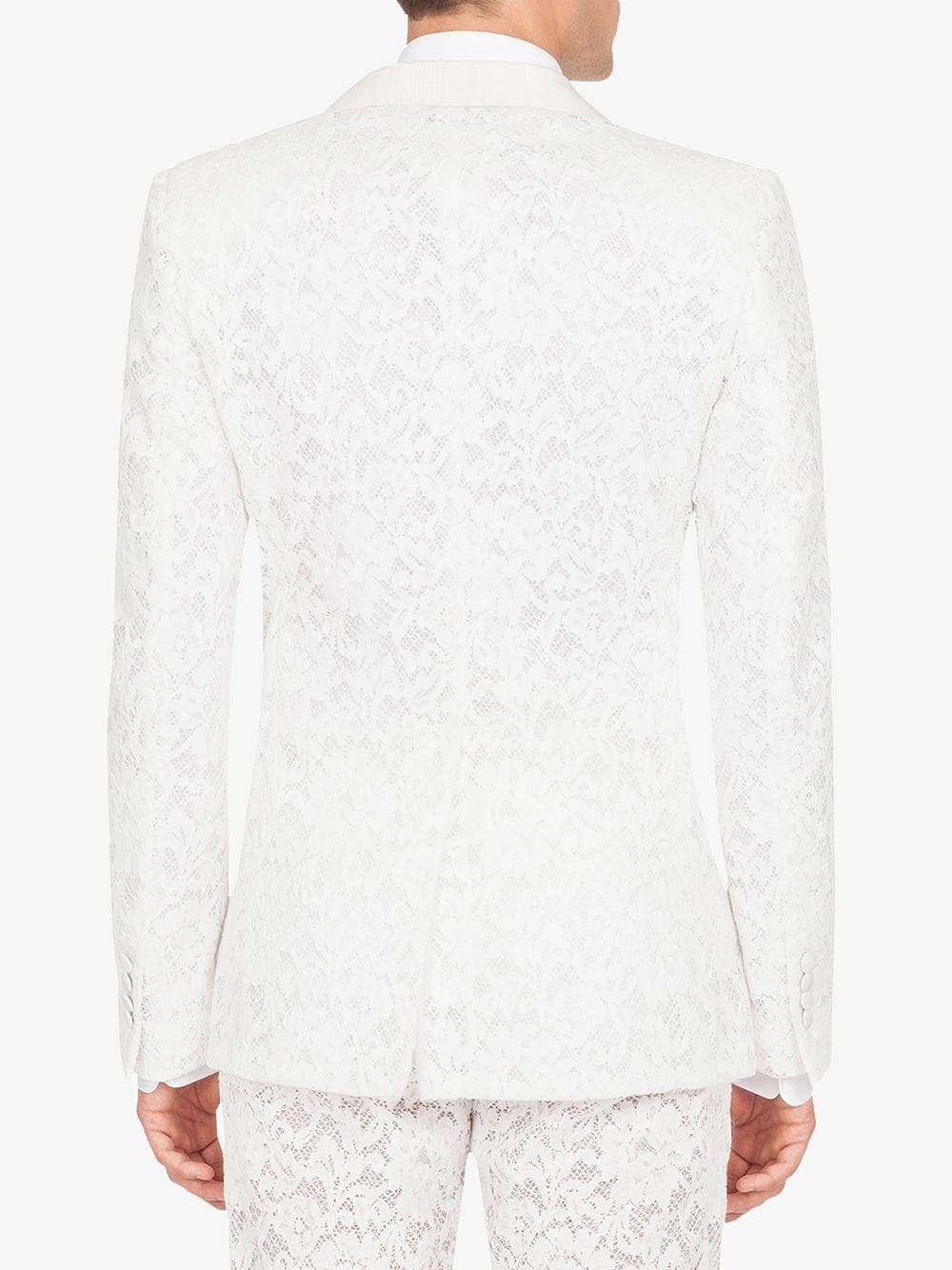 cordonnet lace blazer - 4