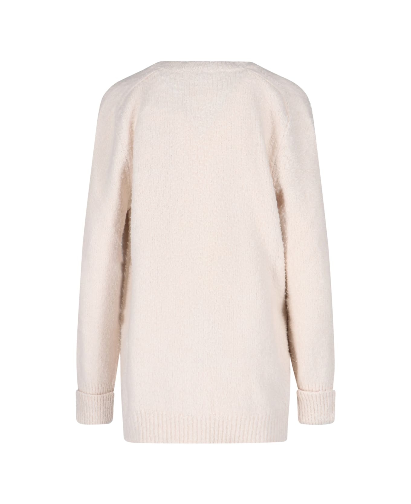 Oversized Piled Cardigan - 3